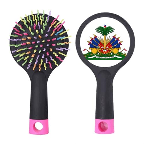 Brosse à cheveux démêlante Haïti salon avec base coussin pneumatique