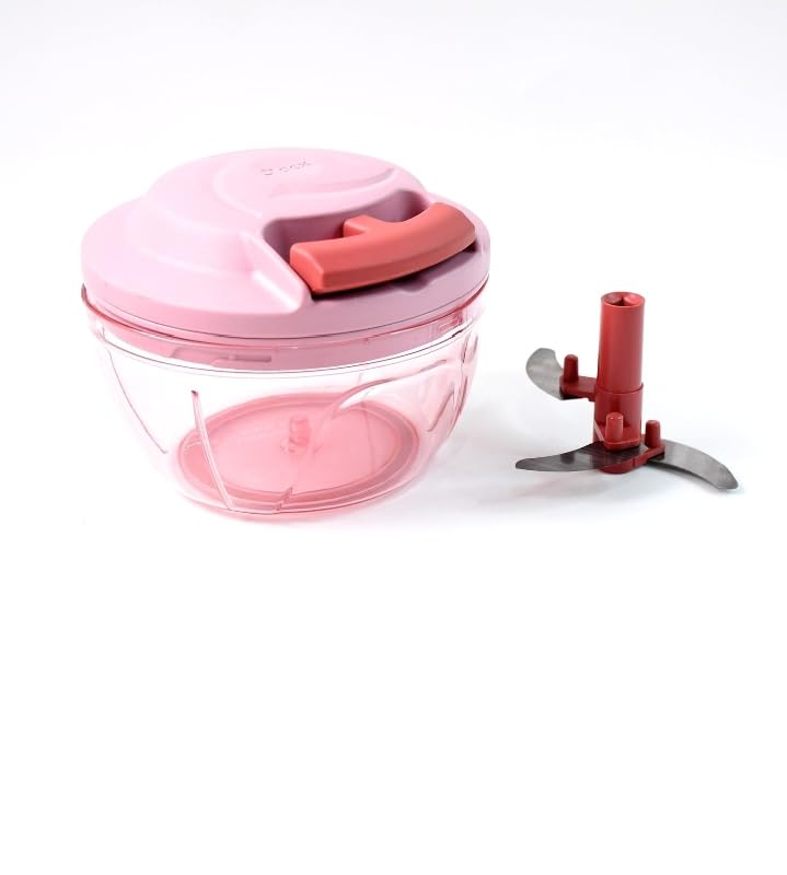 Power-X Triple Stainless Steel Blades and Hand Pull Vegetable Chopper 500ml-picture-13