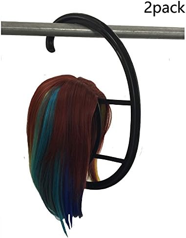 TopWigy 2 PCS Wig Stand Wig Hanger 