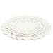Juvale Paper Doilies - 150 Pack Round Lace Doilies for Tables - Assorted Sizes 6.5