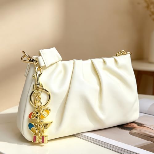 Image of Bag Charm KeyChain - Purse Wallet Chain & Charms Accessories for Handbags- Stocking Stuffers Gifts for Women Girls