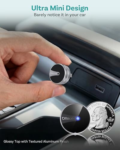 Image of OTTOCAST Mini Tube 2026 Wireless CarPlay & Android Auto Adapter, Plug & Play for iPhone & Android, Seamless Auto-Connect, Stable Performance, Premium Aluminum Design