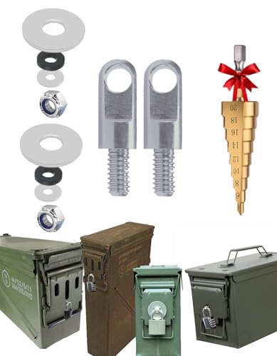 Ammo can Lock kit Metal Ammo Box Locking Hardware case Lock