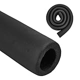 OLYCRAFT Rohrisolierung Schaumstoffrohr 43mm Innendurchmesser x 1.9m x 15mm Rohrummantelung Stange Hohle Rohre Abdeckungen Schaumstoffschlauch für Außenrohr Griff Klimaanlagenschutz Gefrierschutz