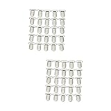 Clips para tirantes para chupete: ideales para hacer soportes para chupetes, clips para baberos, soportes para juguetes y muchos artículos de manualidades adicionales.