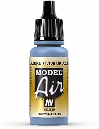 Vallejo Model Air 17 ml Acrylic Paint - Fluorescent Red
