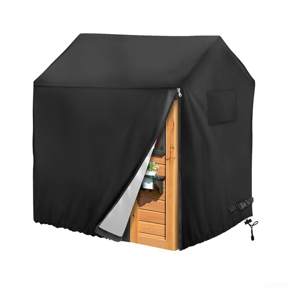 Funda Protectora para Casa de Juegos para Niños, Oxford 210D Cubierta con Cordón Ajustable, Funda Solar e Impermeable para Exteriores, Protección Solar (145 x 145 x 160 cm)
