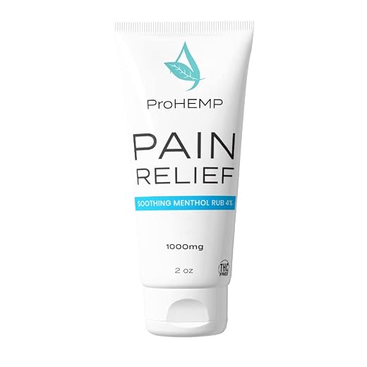 OTC Arthritis Pain Relief Cream - All-Natural 1000mg Hemp Cream for Pain Relief and Inflammation, 2 FL OZ, Knee Pain Relief, Back Pain Relief, Sciatica - 4% Menthol, Essential Oils & Hyaluronic Acid