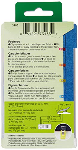 Clover-3183-50-Piece-Wonder-Clips-Assorted-Colors
