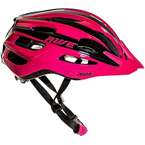 AWE® AWEAir™ In Mould Adult E-Bike/Bike Helmet 55-58cm Pink *FREE 5 YEAR CRASH REPLACEMENT* Cover