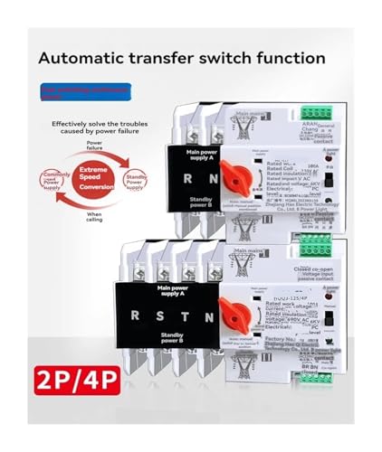 Commutateur de transfert automatique pour résoudre les pertes d'énergie 40A - 3