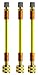 Leak Savers Direct Inject Refrigerant Leak Sealer with UV Dye (3 Pack)