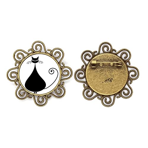 Broche de flores con diseño animal para niñas ideal en fiestas de Halloween