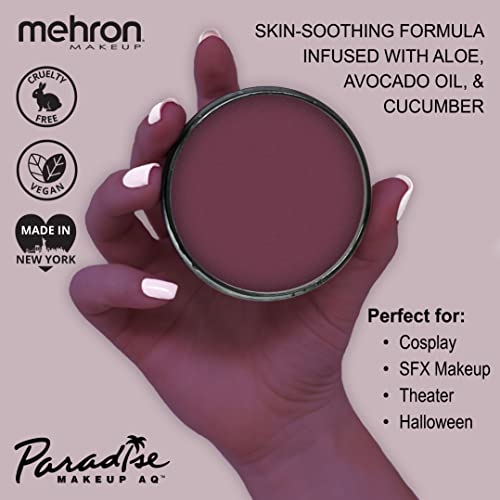 Image of Mehron Makeup Paradise Makeup AQ Pro Size | Stage & Screen Performance, Face & Body Painting, Beauty, Cosplay, and Halloween | Water Activated Face Paint, Body Paint 1.4 oz (40 g) - Wild Orchid