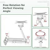 Echo Show 15 Wall Mount Bracket, Adjustable Monitor Mount for 15-28 Inches, 360° Rotation & Tilt - Image 2