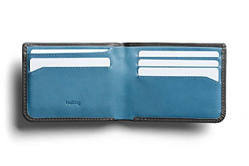Image of Bellroy Charcoal Leather Men's RFID Wallet (WHSD-CHA-301)