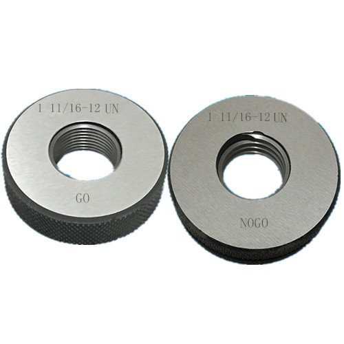 1 11/16-12 UN Thread Ring Gage 2A GO NOGO 100% Calibrated Ship by FedEx Delivery in 4 Days