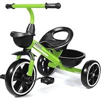 KRIDDO Tricycles Age 24 Month to 4 Years, Toddler Kids Trike for 2.5 to 5 Year Old, Gift for 2-4 Year Olds, Green