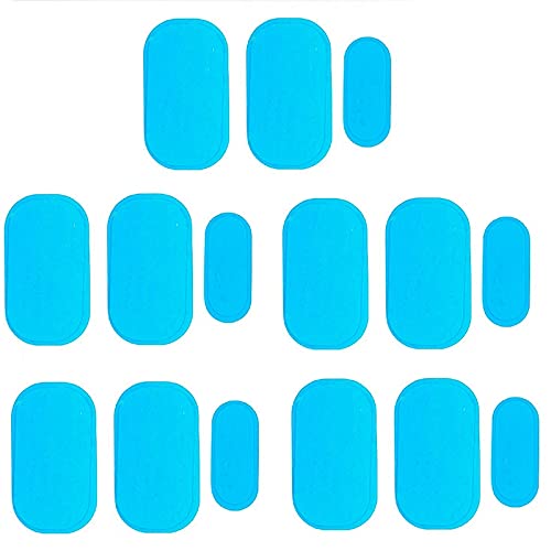15 PièCes SéRies Hip Muscle Hydrogel Autocollant Hip Muscle Formation Remplacement ABS Fesses Muscle Pads