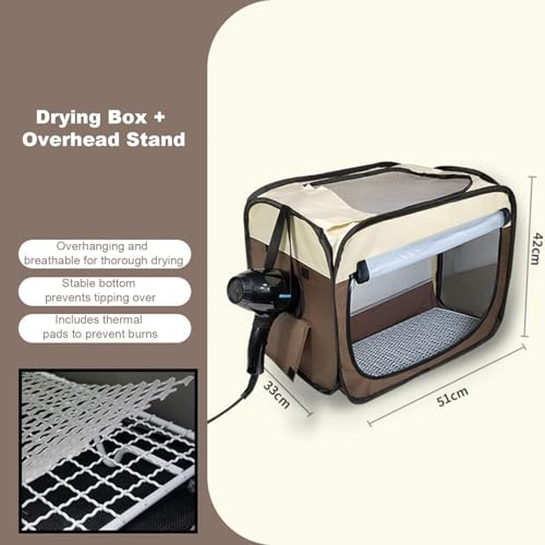 Caja de secado de baño para mascotas para mantener el hogar limpio después de los paseos lluviosos 6