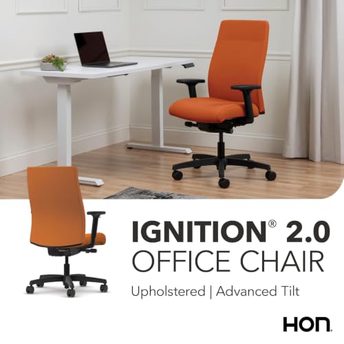 Image of HON Ignition 2.0 Ergonomic Office Chair, Lumbar Support, Apricot