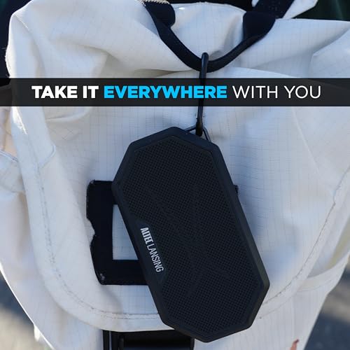 Image of Altec Lansing Portable Bluetooth Speaker HYDRAMINI 2.0, IP67 Waterproof, Portable Speaker, 12h Playtime, Wireless Pairing, USB-C Quick Charge, Magnetic Bluetooth, Voice Assistant Integration