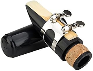 Glory Clarinet Mouthpiece Kit with Ligature,one Reed and Plastic Cap~black, Click to See More Colors
