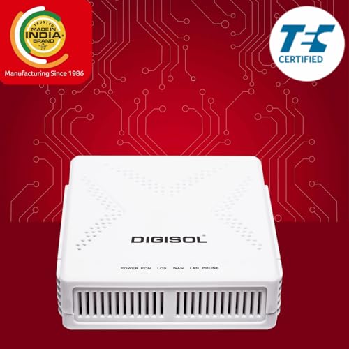 Image of DIGiSOL DG-GR6011 XPON ONU with Telephone Port, TEC Approved, 3 Years Warranty