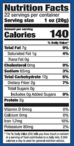 Garden of Eatin' Blue Corn Tortilla Chips, Blue Chips, 22 Oz (Pack of 10)