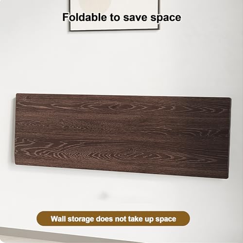 Table à manger pliante en bois pour cuisine et studio - Gain de place