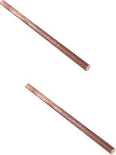Mobestech Copper Dowsing Rods 2pcs Copper Rod Rotary Tool Rotation Tool dowsing rods Copper Dousing rods Copper divining rods