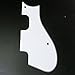 Custom Guitar Pickguard Fits Harmony H60 Meteor H74,3Ply White