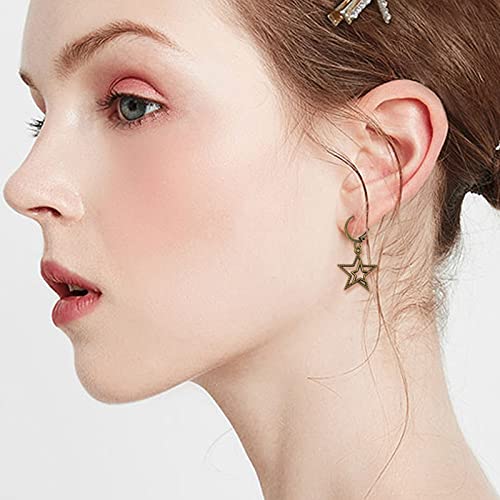 Aylifu 100 Pieces Bronze Leverback Earring Hooks Brass French Ear Wire Hooks With Loop Dangle Earring Findings For Women Girls Diy Jewelry Making Supplies #TOP4