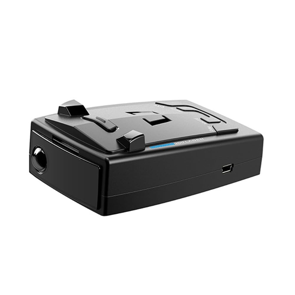 Detector de largo alcance: 360° para protección y alertas de voz para una conducción segura