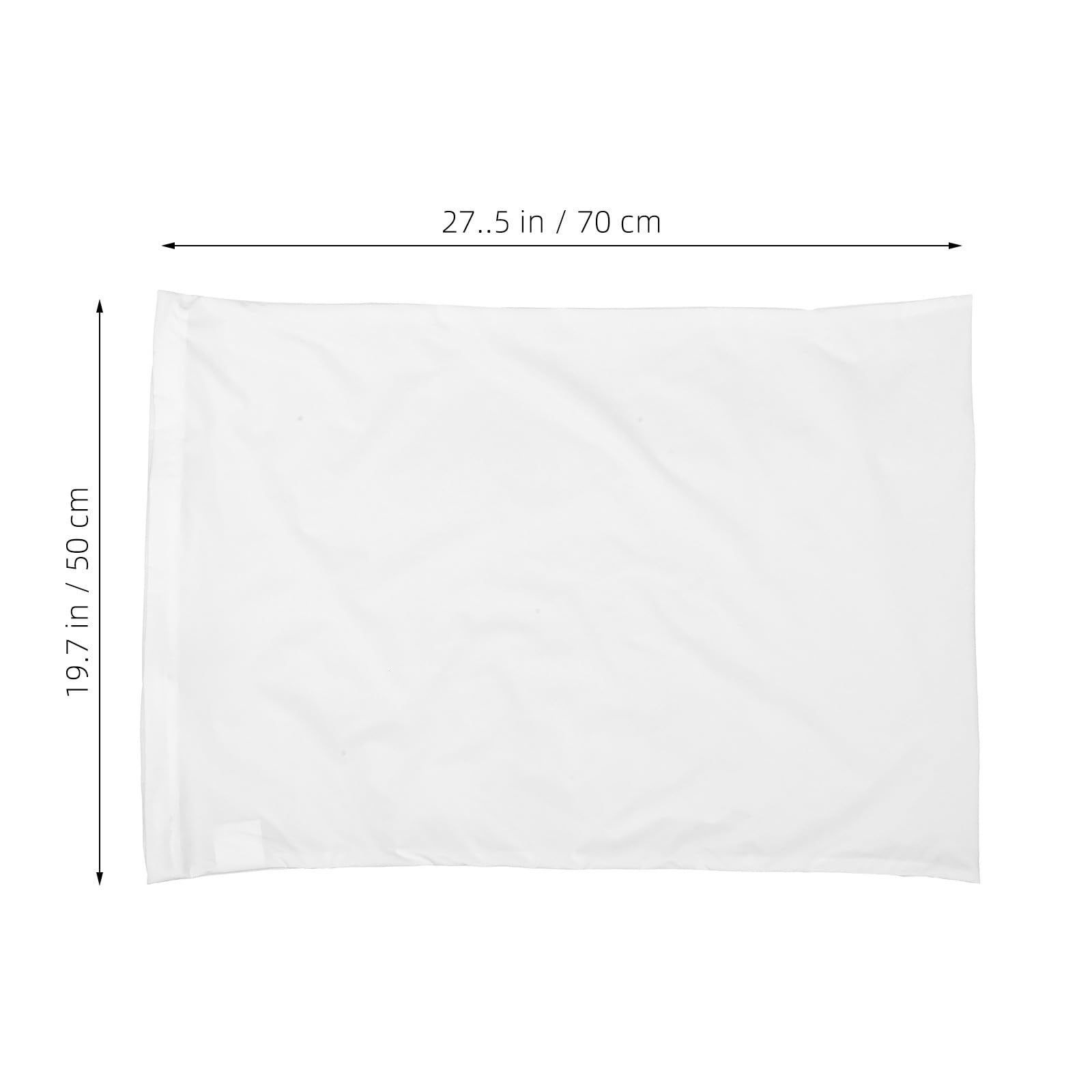 FOMIYES 4 Piezas Funda de Almohada de Poliéster en Color Claro, Cómoda y Fácil de Limpiar, Diseño Elegante para Sofá de Estudio o Sala de Estar