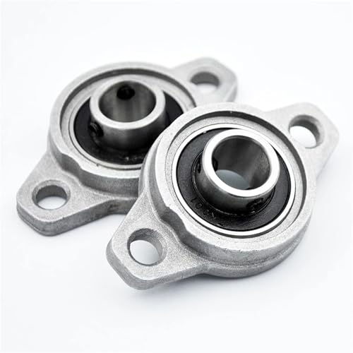 Cojinete KFL001 de aleación de zinc con soporte brida de 12 mm para eje motor 4