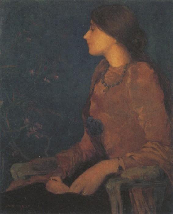 Peinture murale portrait Thadée Caroline Jacquet pour décoration salon moderne 60x90cm