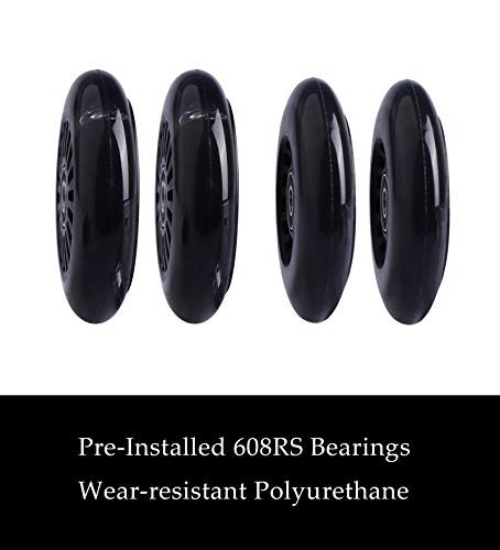Wheelgoo US90-891821 Wiggle Car Polyurethane Replacement Wheels Set thumb #3