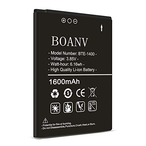 [1600mAh] BTE-1400 Battery,(2021 New Version) Super High Capacity Replacement Battery for Verizon Orbic Journey V RC2200L BTE-1400