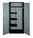 Terry Jumbo Cab 3900 Qblack Armario 2 puertas especialmente espacioso con divisor...