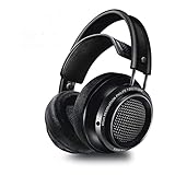 Philips Fidelio X2HR/00 Auriculares Supraaurales High Res Audio (Altavoces Acústicos de 50 mm, Almohadillas de Espuma con Efecto Memoria, Clip para cables) Negro [Amazon Exclusive]