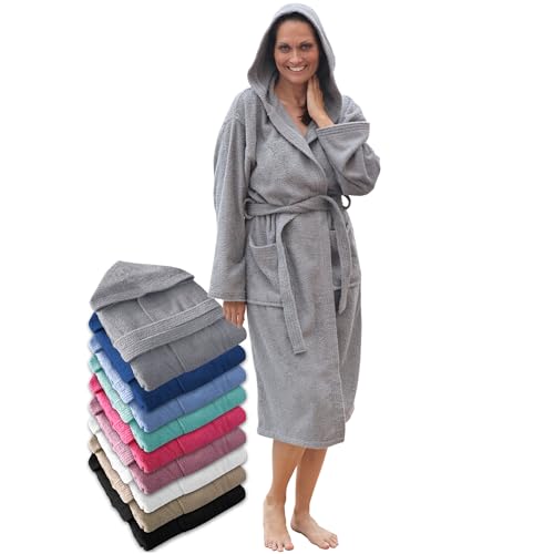 LEBENGOOD Accappatoio Donna Cotone 400g