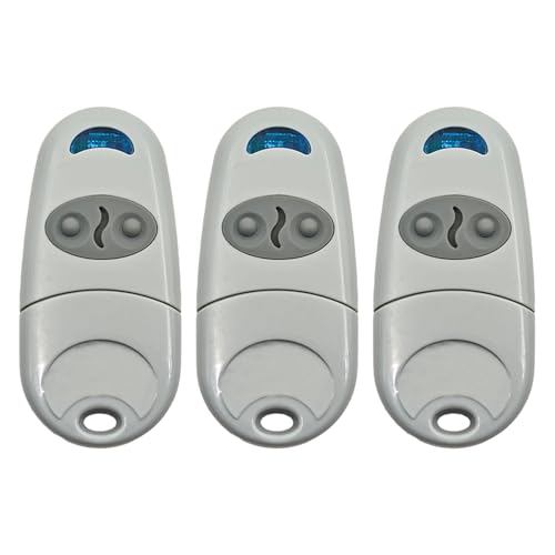 Jumoozi Mando a distancia universal de repuesto para puerta de garaje de 2 botones compatible con Came Top 432EE 432NA 432SA 432M puerta de garaje 433.92MHz (paquete de 3)