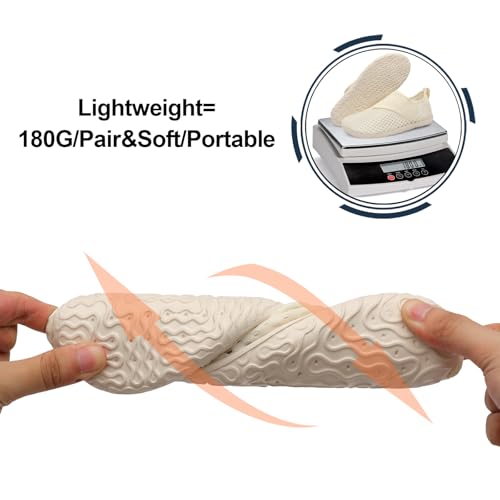 Image of Spesoul Womens and Mens Water Shoes Breathable Quick Dry Soft Barefoot Aqua Socks for Hiking Swim Beach Surf Yoga Sport