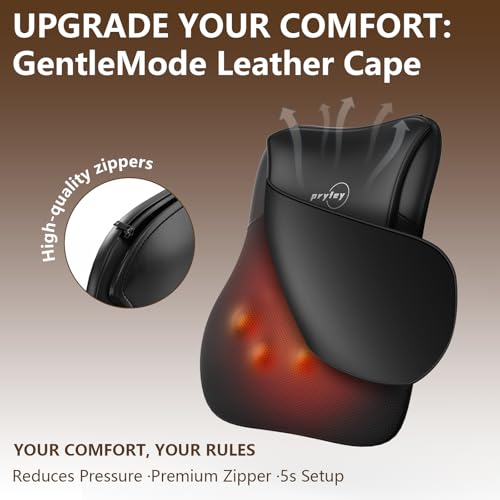 Back Massager, Rolling Up and Down Back Massager with Heat, Back Massage 4D Kneading for Pain Relief Deep Tissue, Ultrathin Shoulder Massager Mother's Day Gifts for Men Women - Image 6