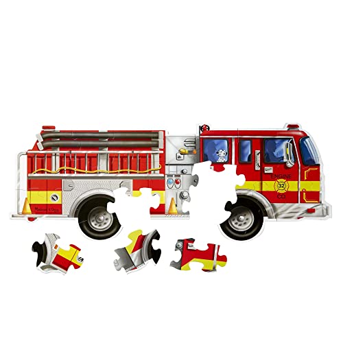 Melissa & Doug Giant Fire Truck Floor Puzzle