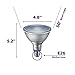 Philips LED 532969 PAR38 Plant Grow Light Bulb: 1200-Lumen, 5000-Kelvin, 16-Watt, E26 Medium Screw Base, 1-Pack, White