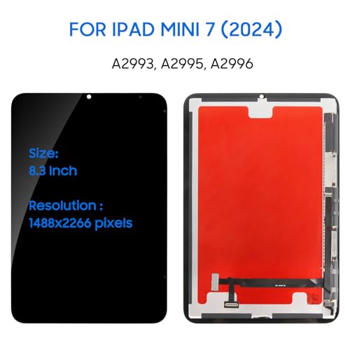 Pantalla LCD para iPad Mini 7 soluciona fallos táctiles módulo completo 8.3 pulgadas LADYSON 2