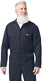 Dickies Long Sleeve Coveralls, DARK NAVY, L RG