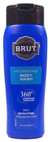 Brut Hydrating Body Wash 360 Degree Deodorizing Protection Brut Revolution Fragrance 13 Oz. (1 Each)